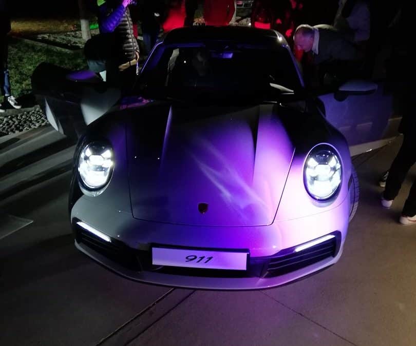 Animation Pyrotechnique pour Porsche