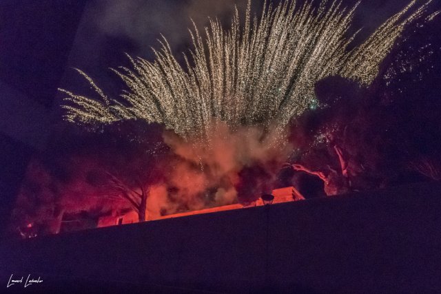 Animation pyrotechnique Bouc Bel Air