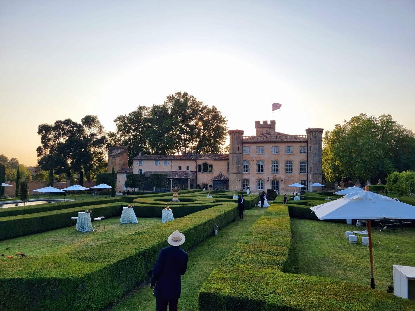 Villa Baulieu apprêtée pour la fête