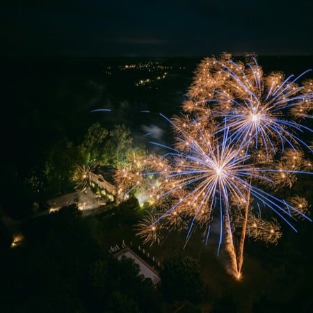 Feu d'artifice Millétoiles Domaine de Primard Magazine Vogue Thomas Audiffren